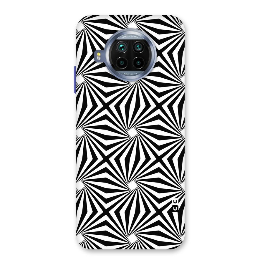 Monochromatic Swirls Back Case for Mi 10i