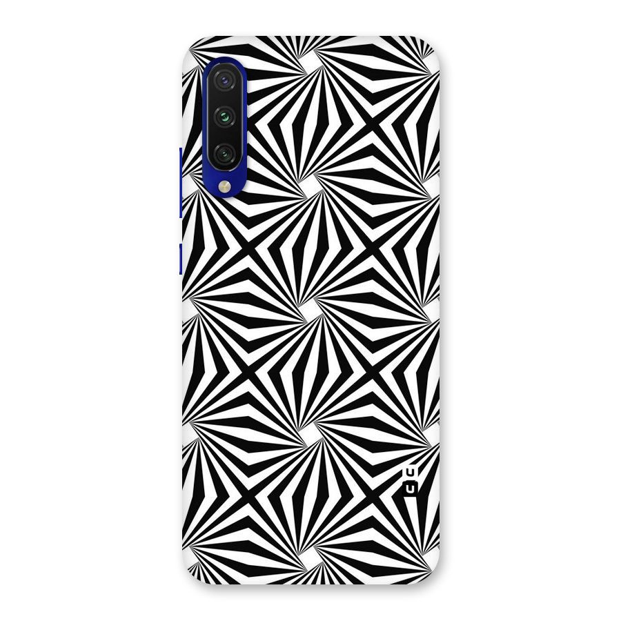 Monochromatic Swirls Back Case for Mi A3