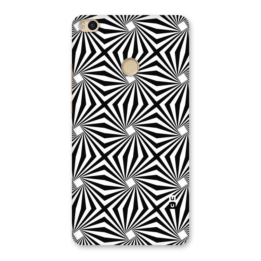 Monochromatic Swirls Back Case for Mi Max 2