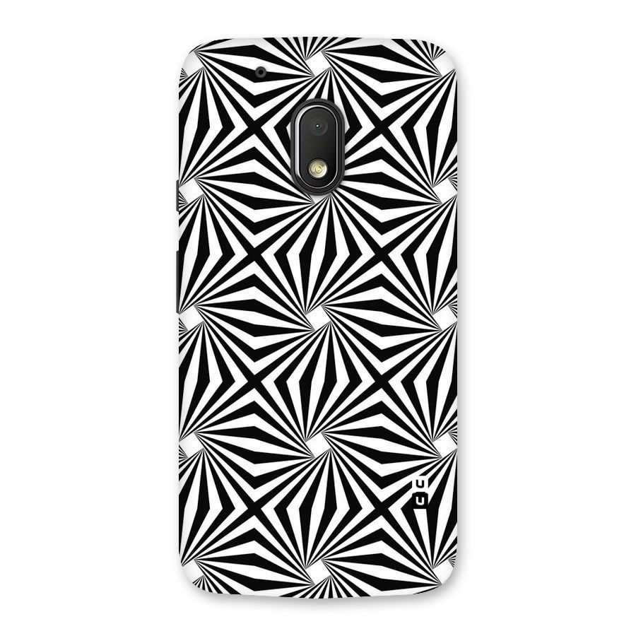 Monochromatic Swirls Back Case for Moto G4 Play