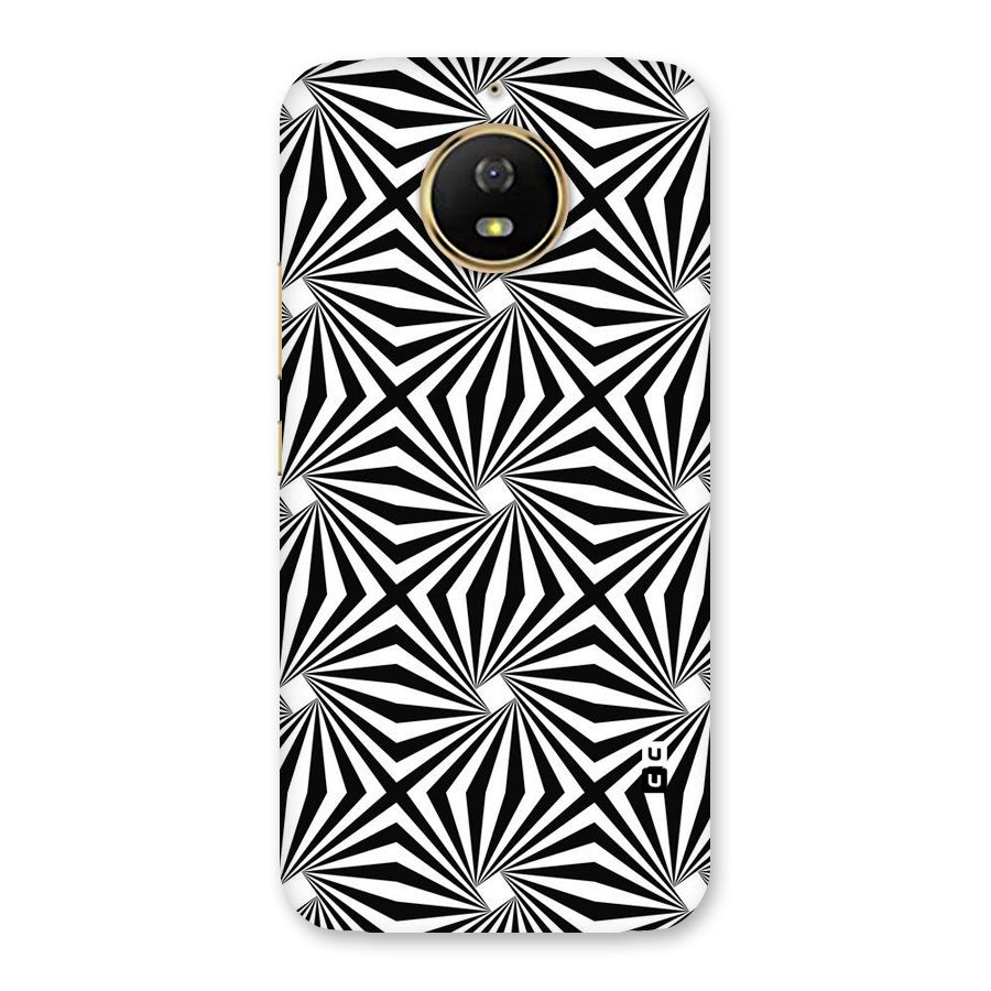 Monochromatic Swirls Back Case for Moto G5s