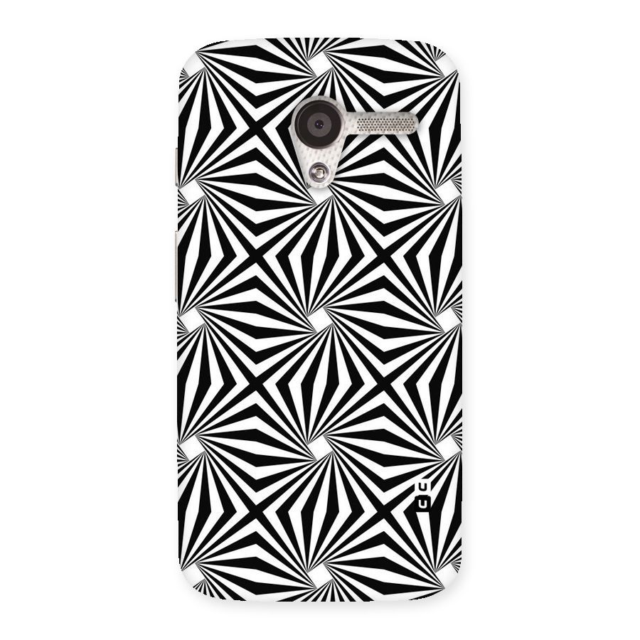 Monochromatic Swirls Back Case for Moto X