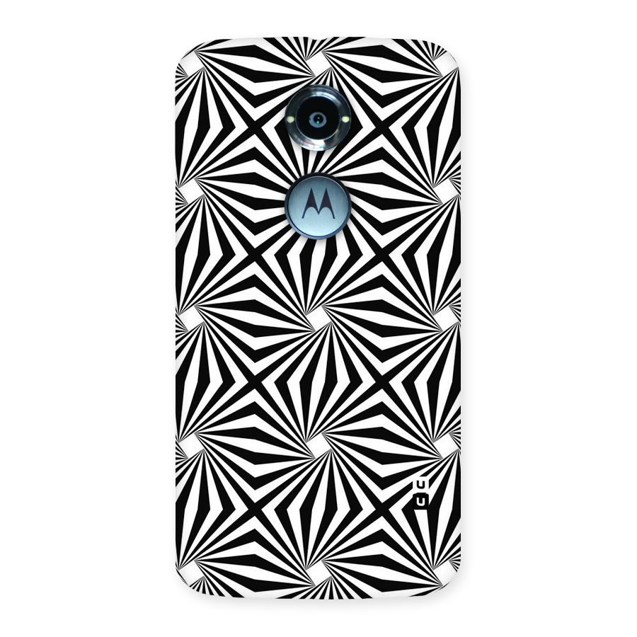 Monochromatic Swirls Back Case for Moto X 2nd Gen