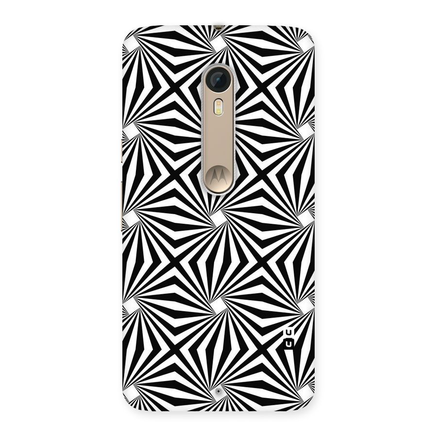 Monochromatic Swirls Back Case for Motorola Moto X Style