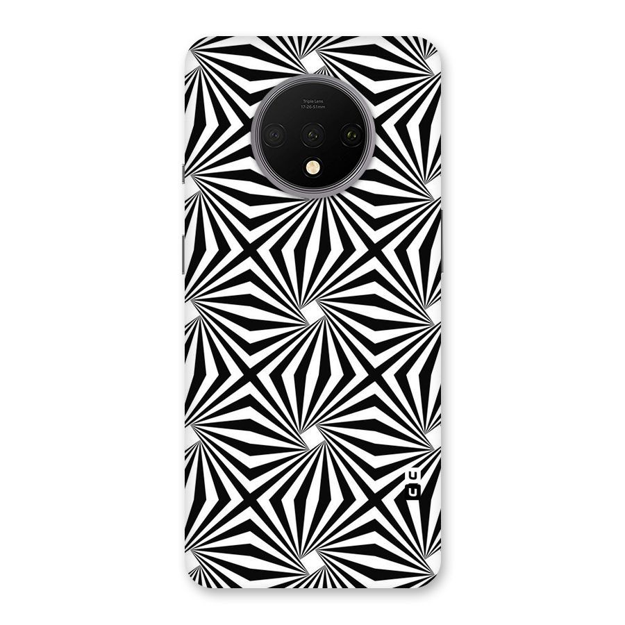 Monochromatic Swirls Back Case for OnePlus 7T