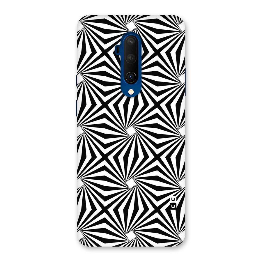 Monochromatic Swirls Back Case for OnePlus 7T Pro