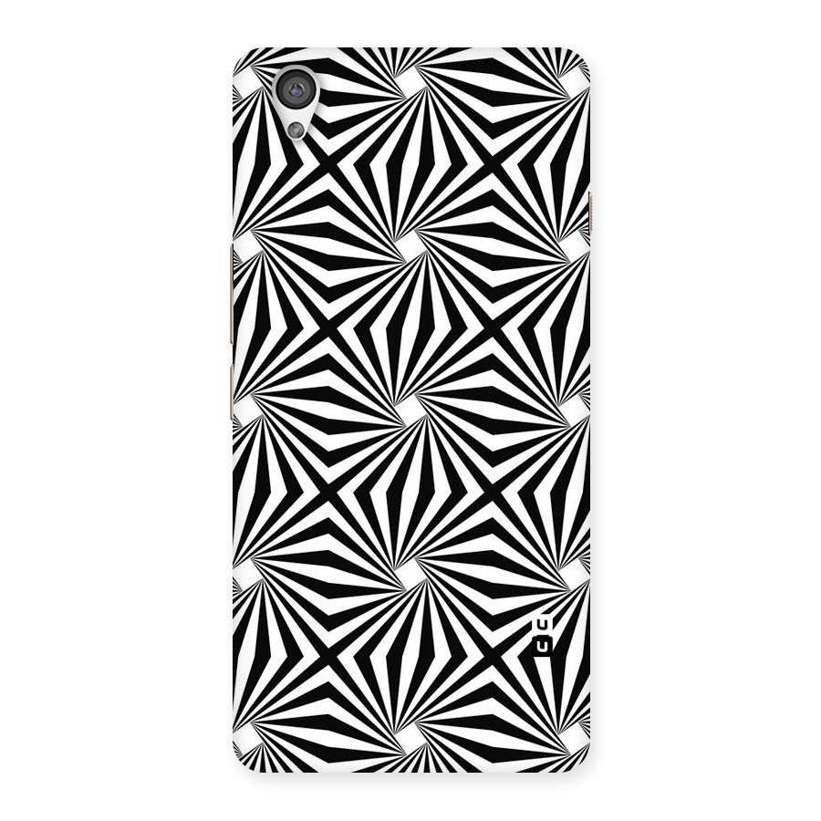 Monochromatic Swirls Back Case for OnePlus X