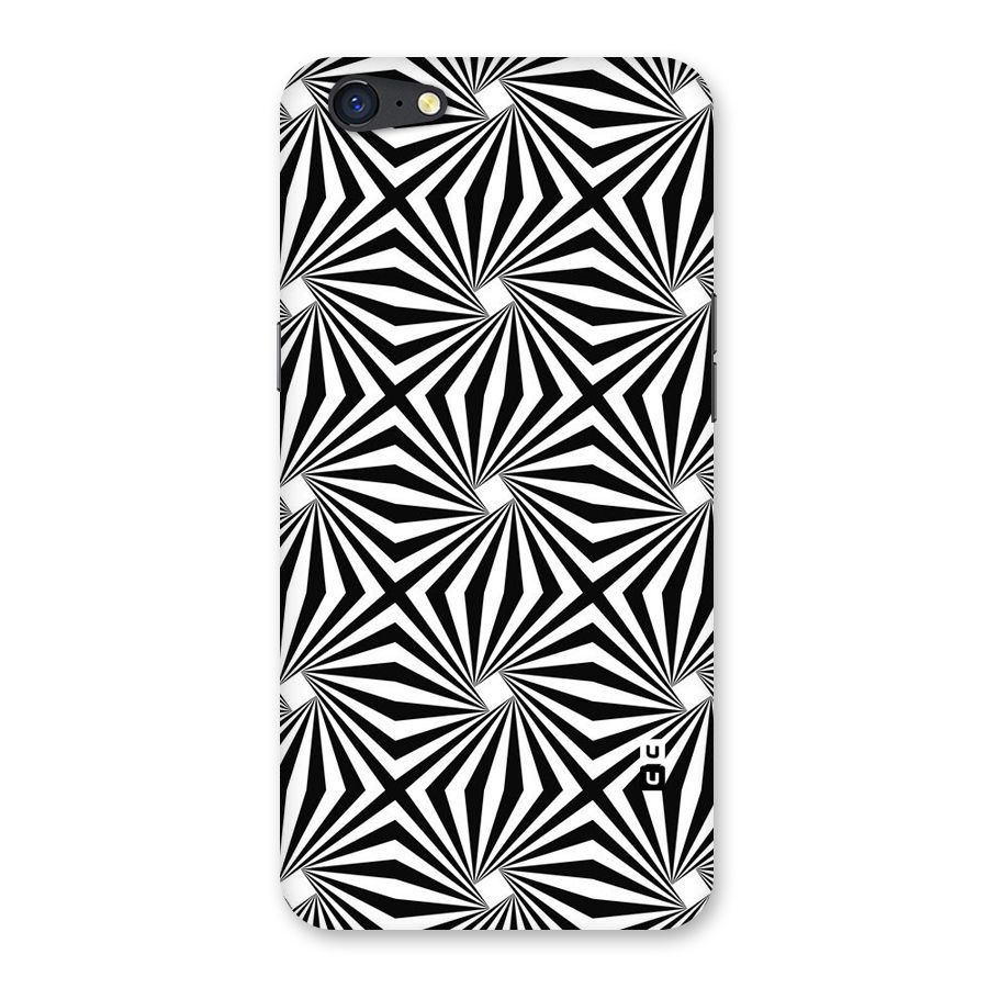 Monochromatic Swirls Back Case for Oppo A71