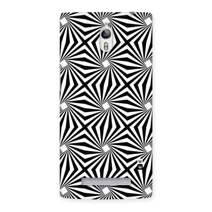 Monochromatic Swirls Back Case for Oppo Find 7