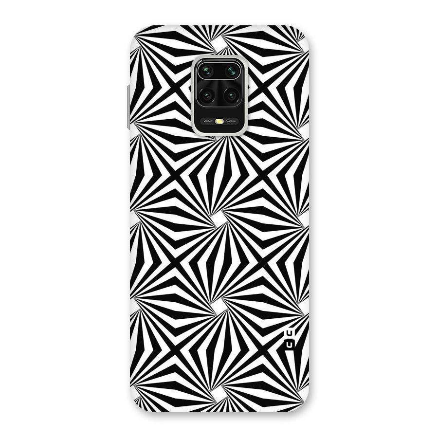 Monochromatic Swirls Back Case for Poco M2 Pro