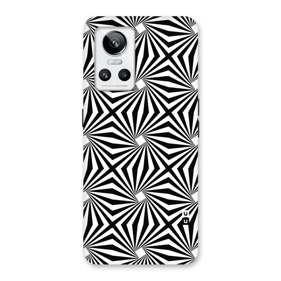 Monochromatic Swirls Back Case for Realme GT Neo 3
