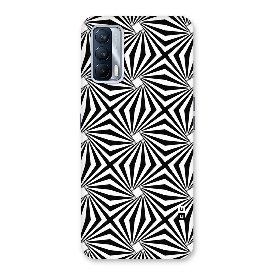 Monochromatic Swirls Back Case for Realme X7