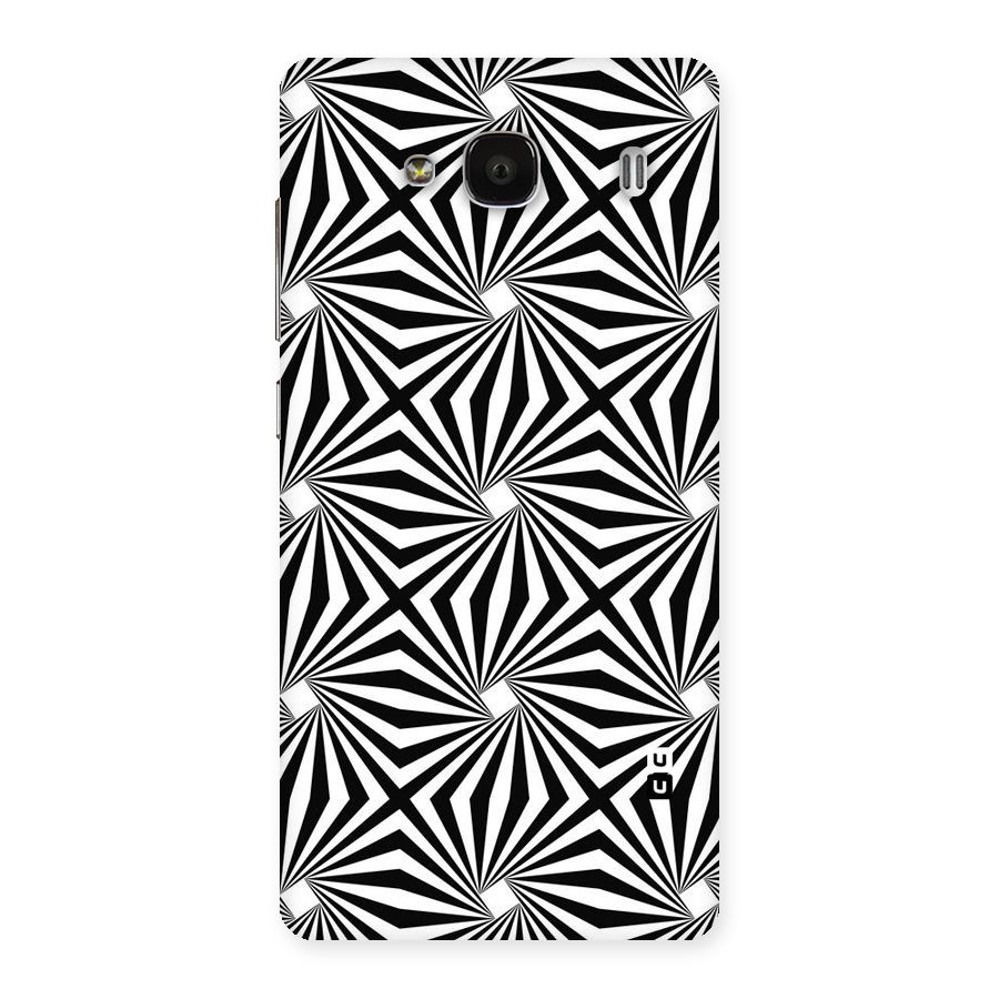 Monochromatic Swirls Back Case for Redmi 2