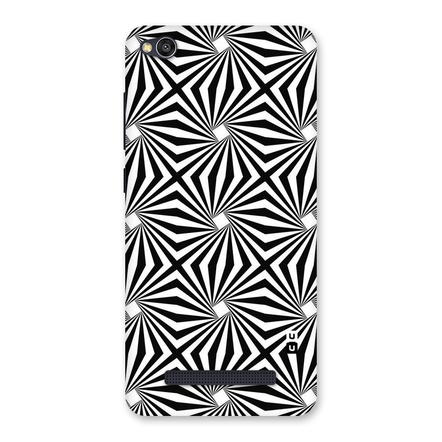 Monochromatic Swirls Back Case for Redmi 4A