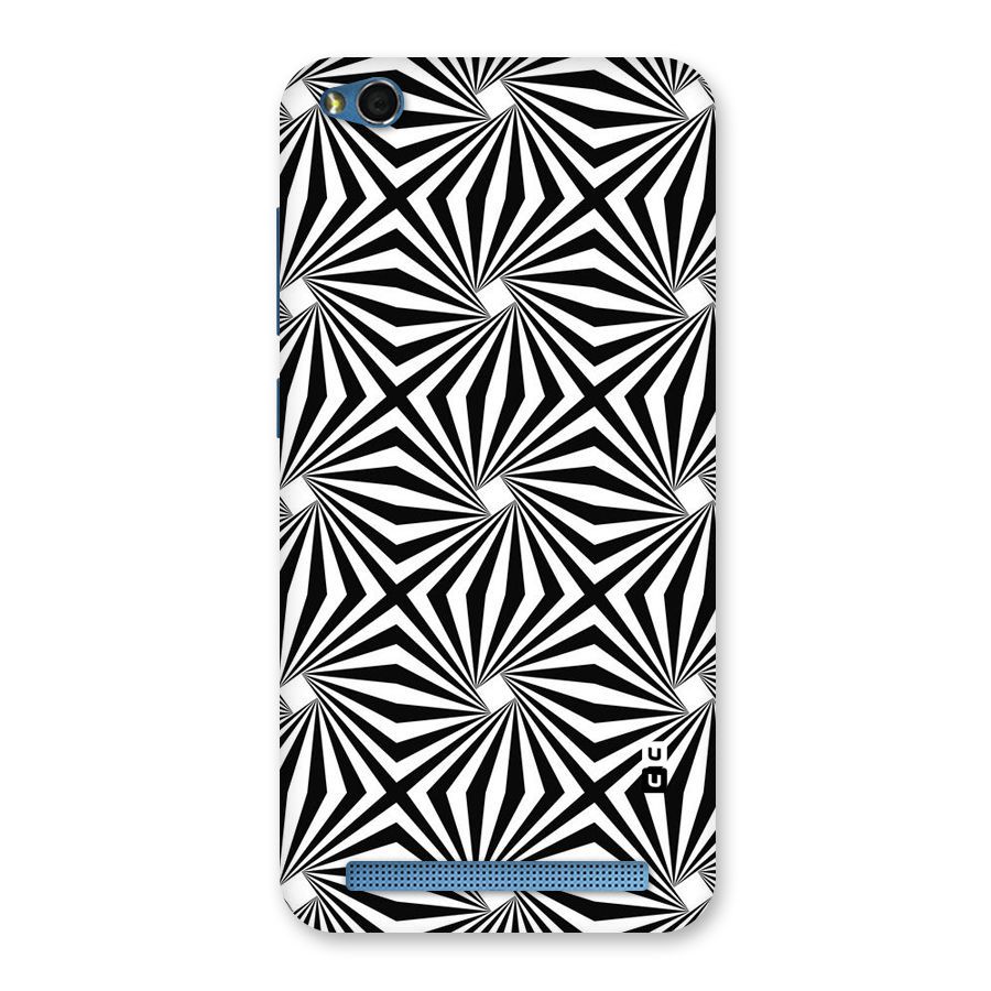 Monochromatic Swirls Back Case for Redmi 5A
