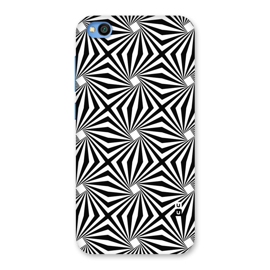 Monochromatic Swirls Back Case for Redmi Go