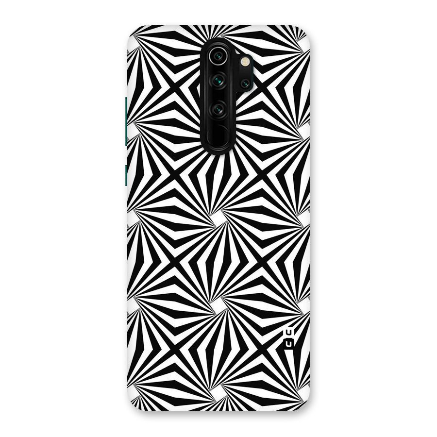 Monochromatic Swirls Back Case for Redmi Note 8 Pro