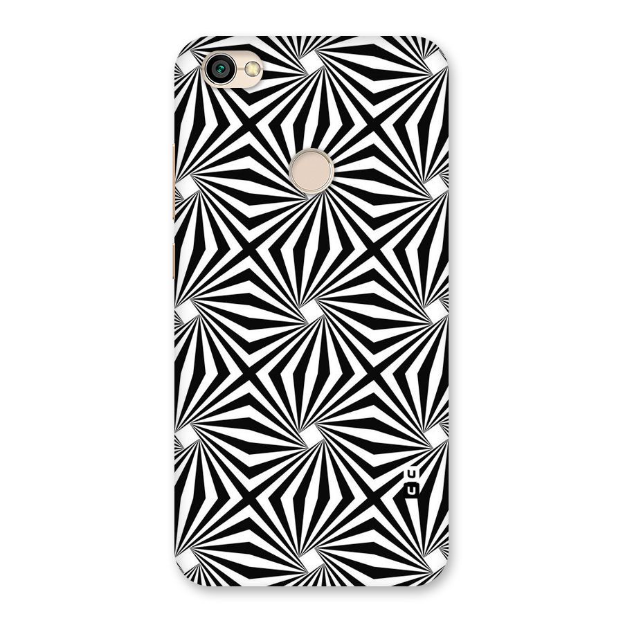 Monochromatic Swirls Back Case for Redmi Y1 2017