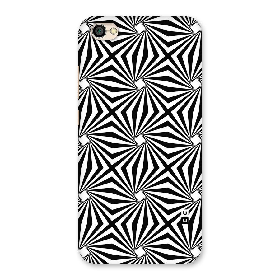 Monochromatic Swirls Back Case for Redmi Y1 Lite