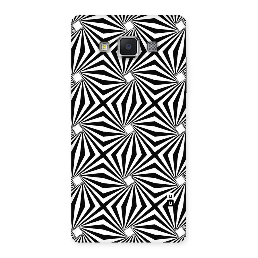 Monochromatic Swirls Back Case for Samsung Galaxy A5