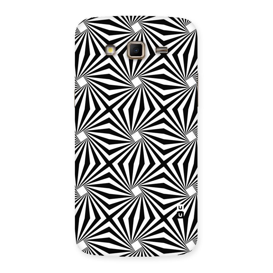 Monochromatic Swirls Back Case for Samsung Galaxy Grand 2