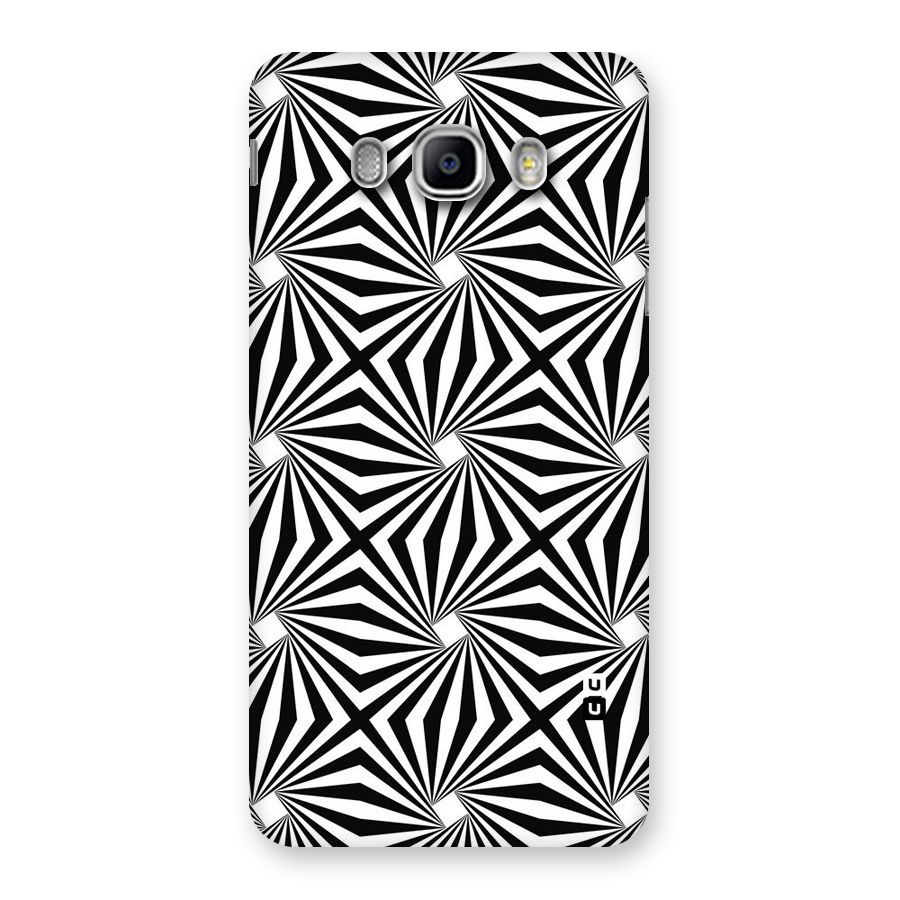 Monochromatic Swirls Back Case for Samsung Galaxy J5 2016