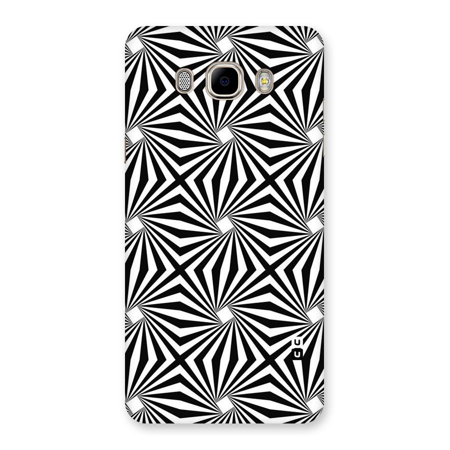Monochromatic Swirls Back Case for Samsung Galaxy J7 2016