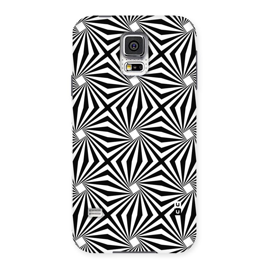 Monochromatic Swirls Back Case for Samsung Galaxy S5