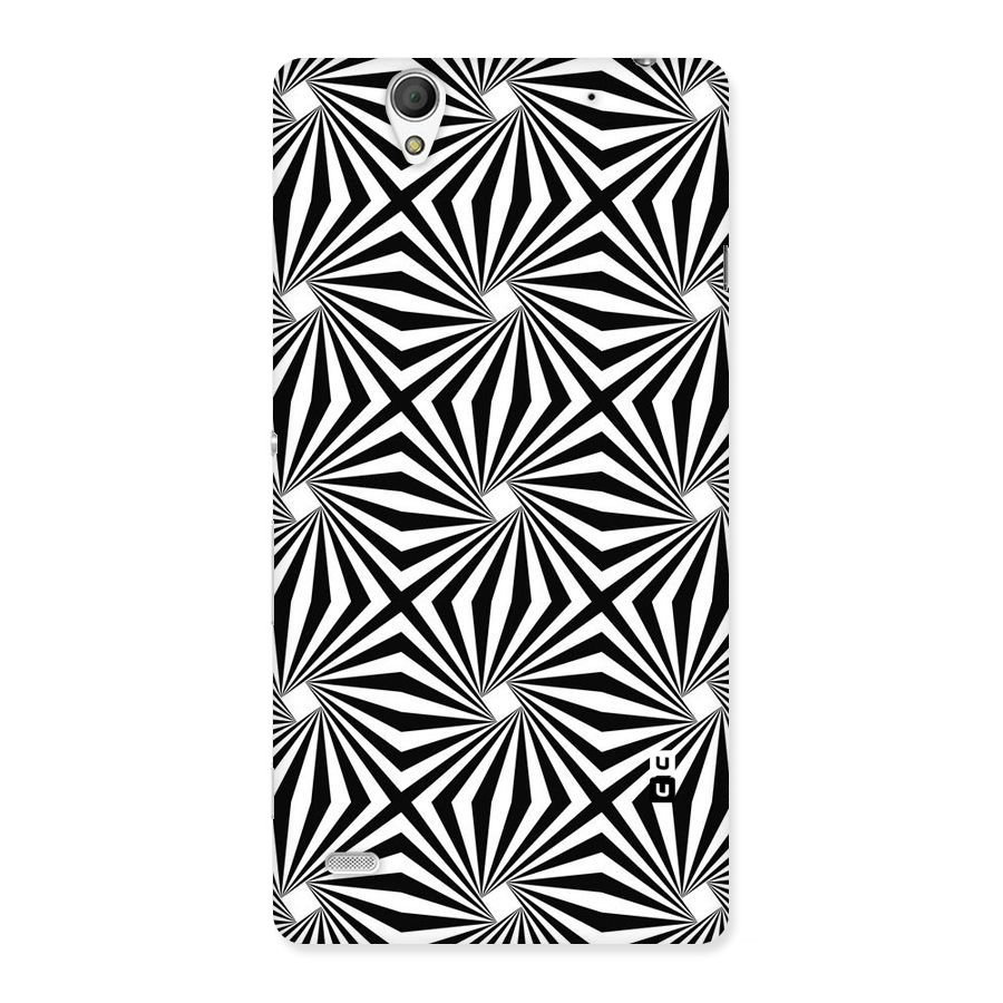 Monochromatic Swirls Back Case for Sony Xperia C4