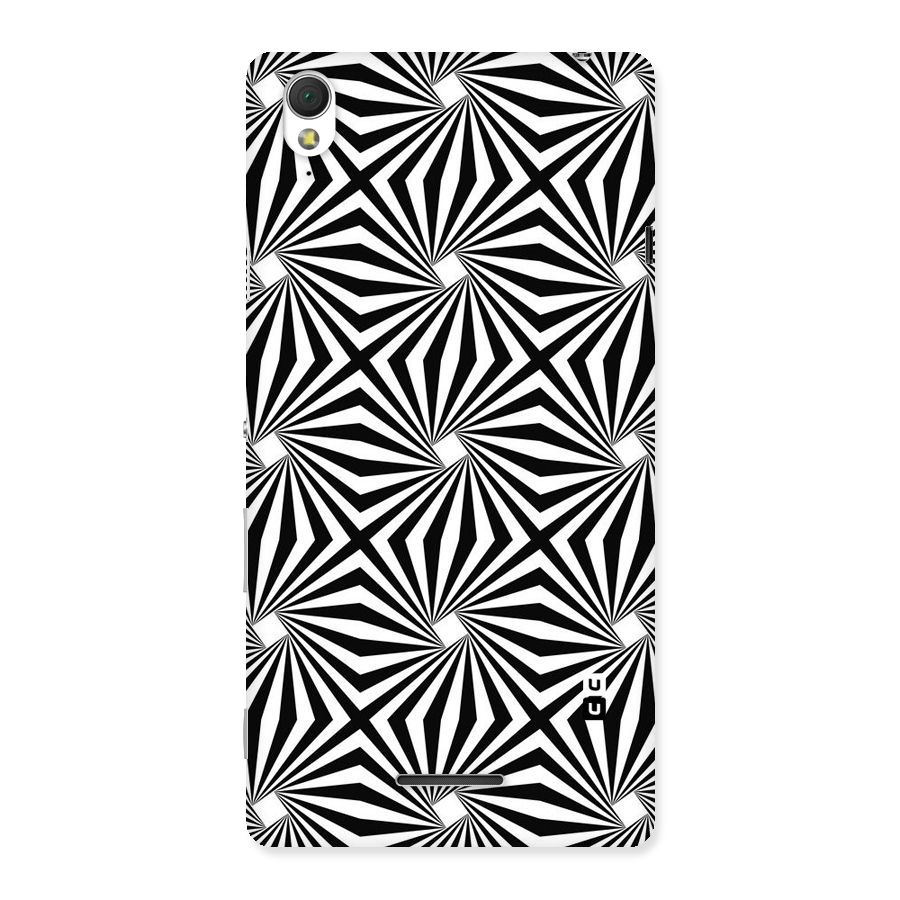 Monochromatic Swirls Back Case for Sony Xperia T3