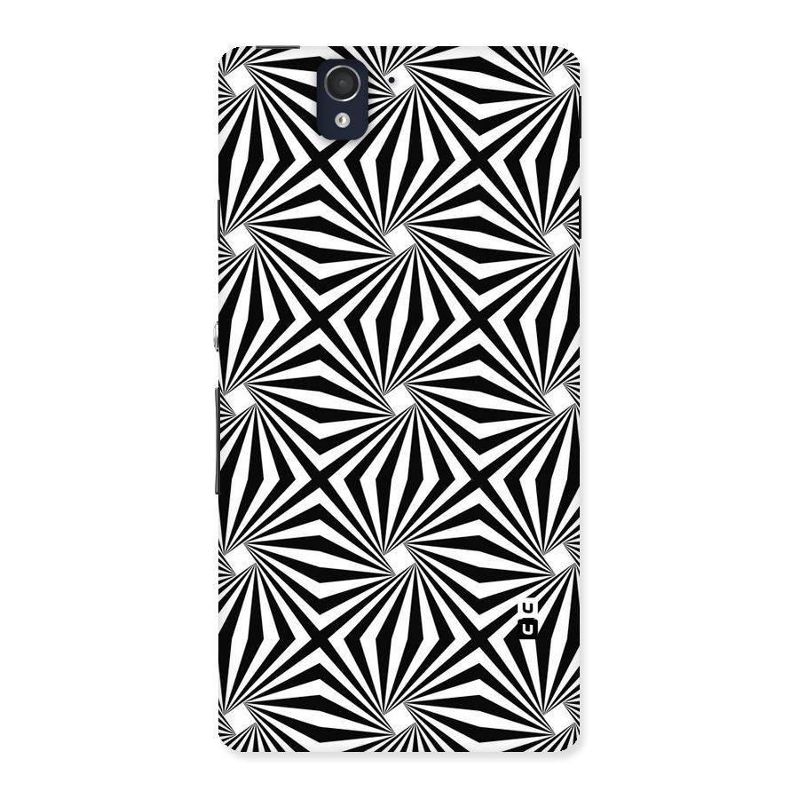 Monochromatic Swirls Back Case for Sony Xperia Z