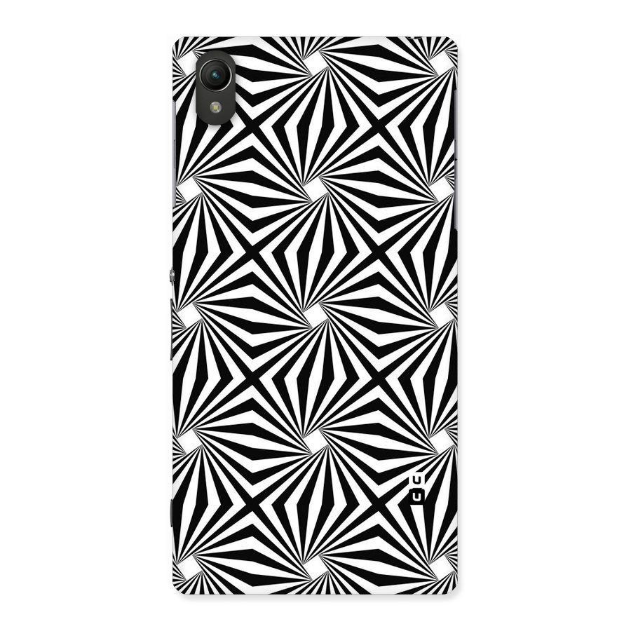 Monochromatic Swirls Back Case for Sony Xperia Z1