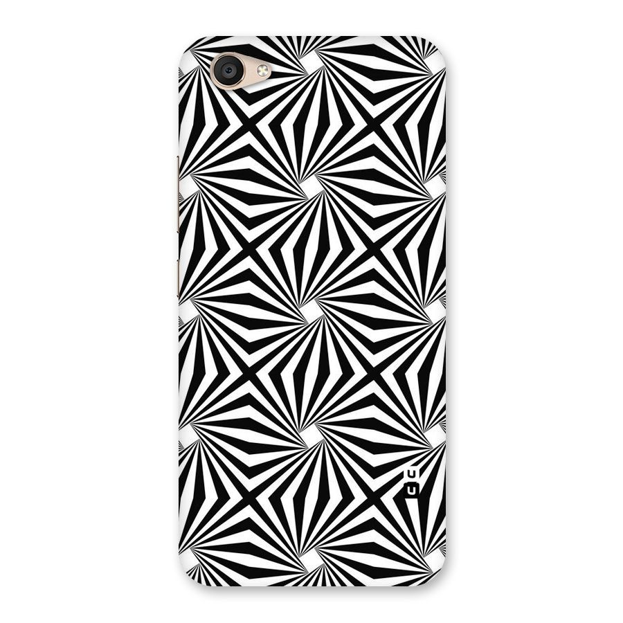 Monochromatic Swirls Back Case for Vivo V5 Plus