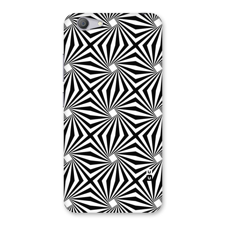Monochromatic Swirls Back Case for Vivo Y53