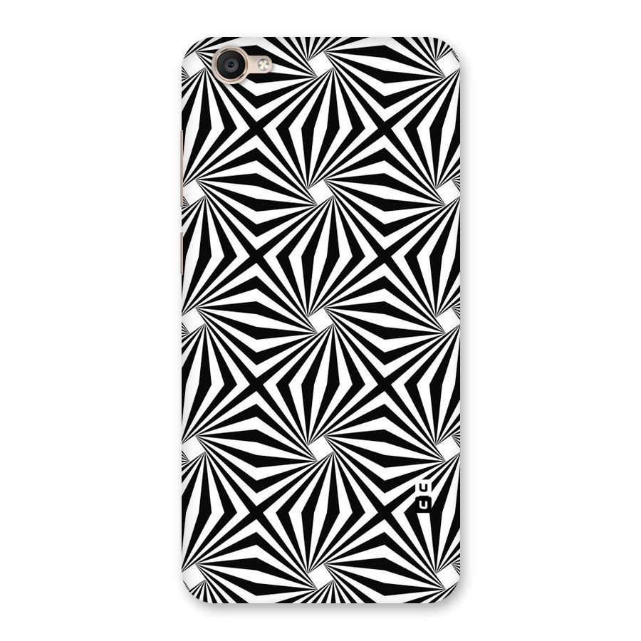 Monochromatic Swirls Back Case for Vivo Y55L