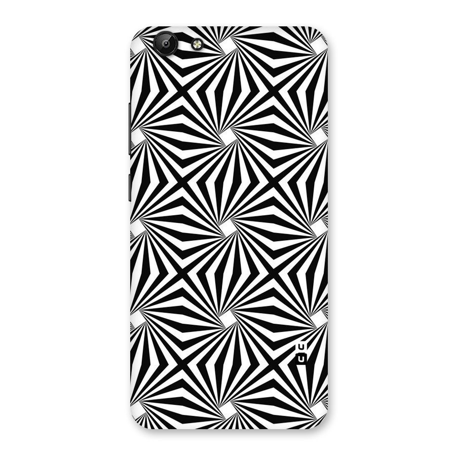 Monochromatic Swirls Back Case for Vivo Y69