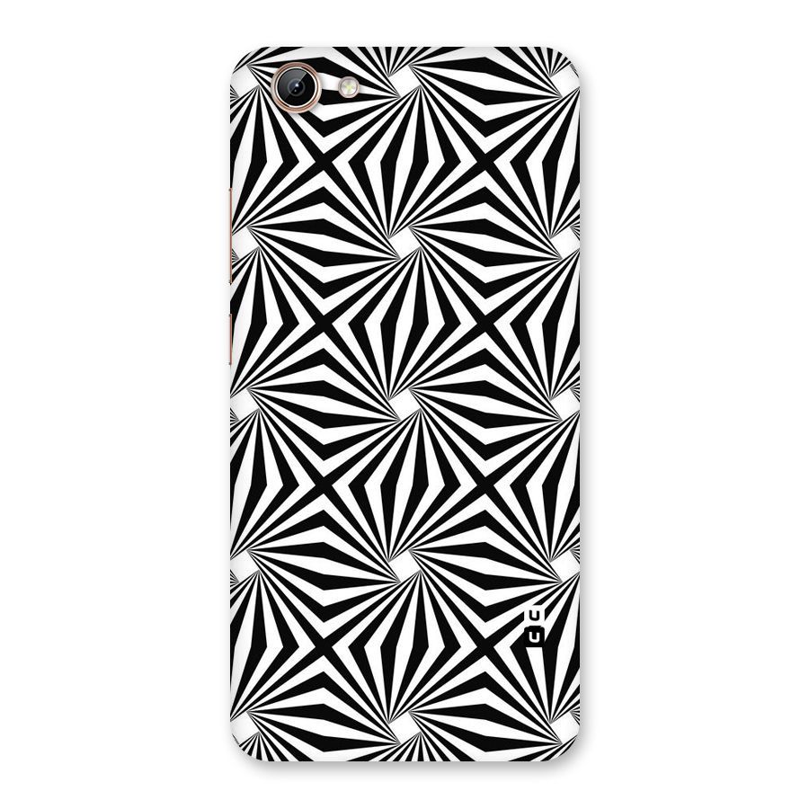 Monochromatic Swirls Back Case for Vivo Y71
