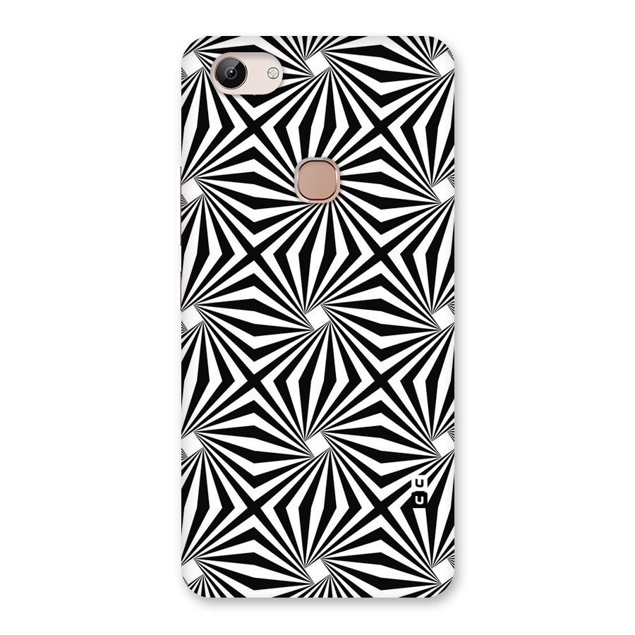 Monochromatic Swirls Back Case for Vivo Y83