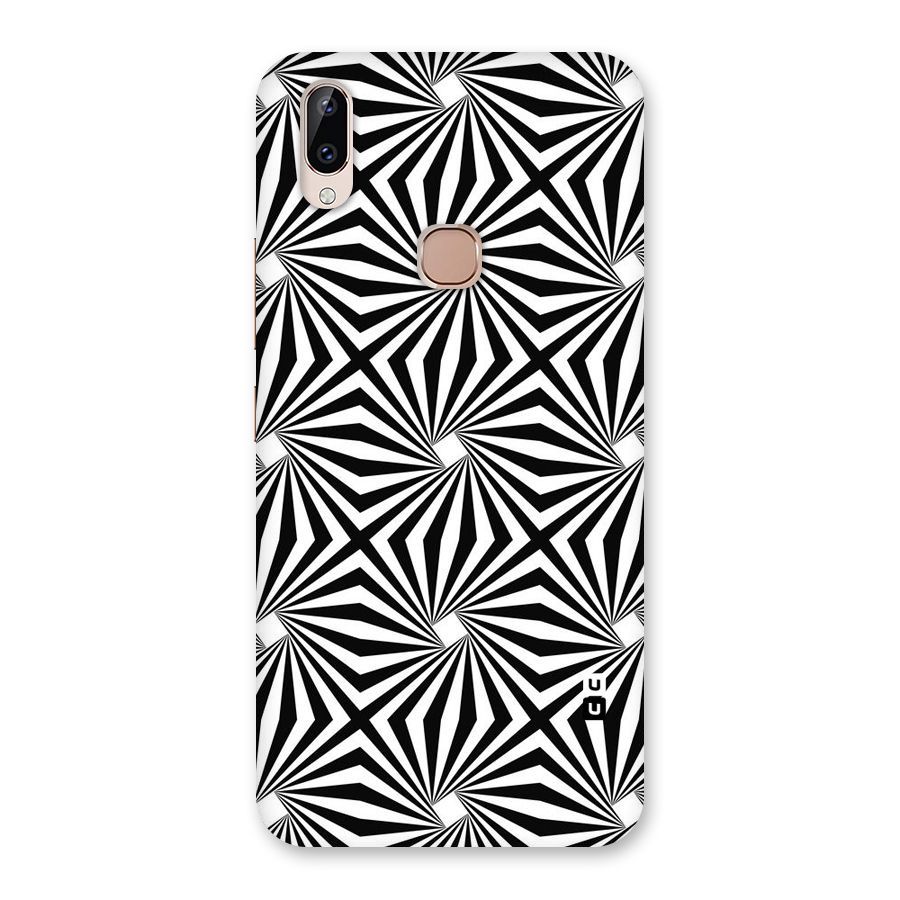 Monochromatic Swirls Back Case for Vivo Y83 Pro