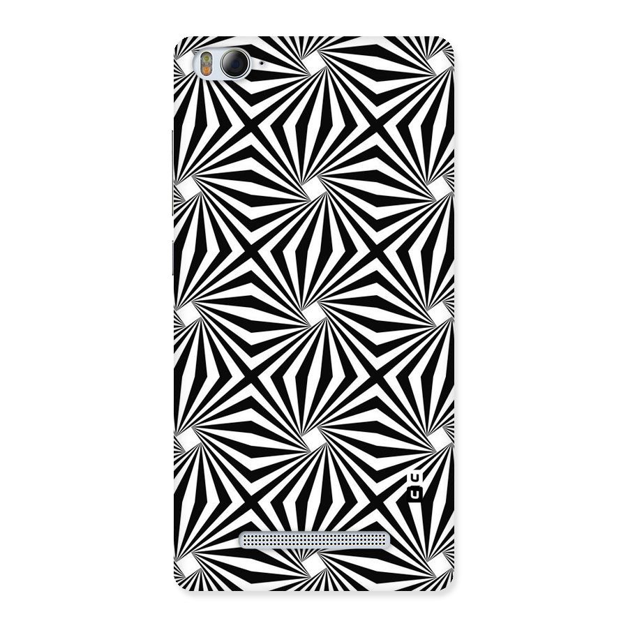 Monochromatic Swirls Back Case for Xiaomi Mi4i