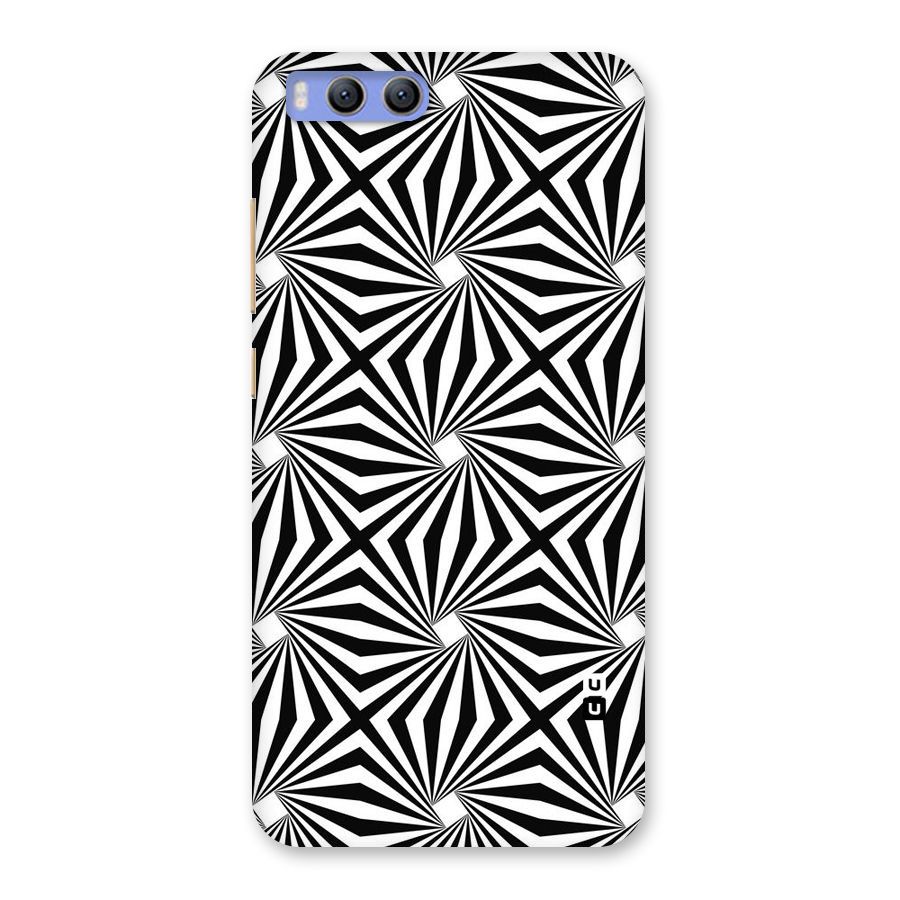 Monochromatic Swirls Back Case for Xiaomi Mi 6