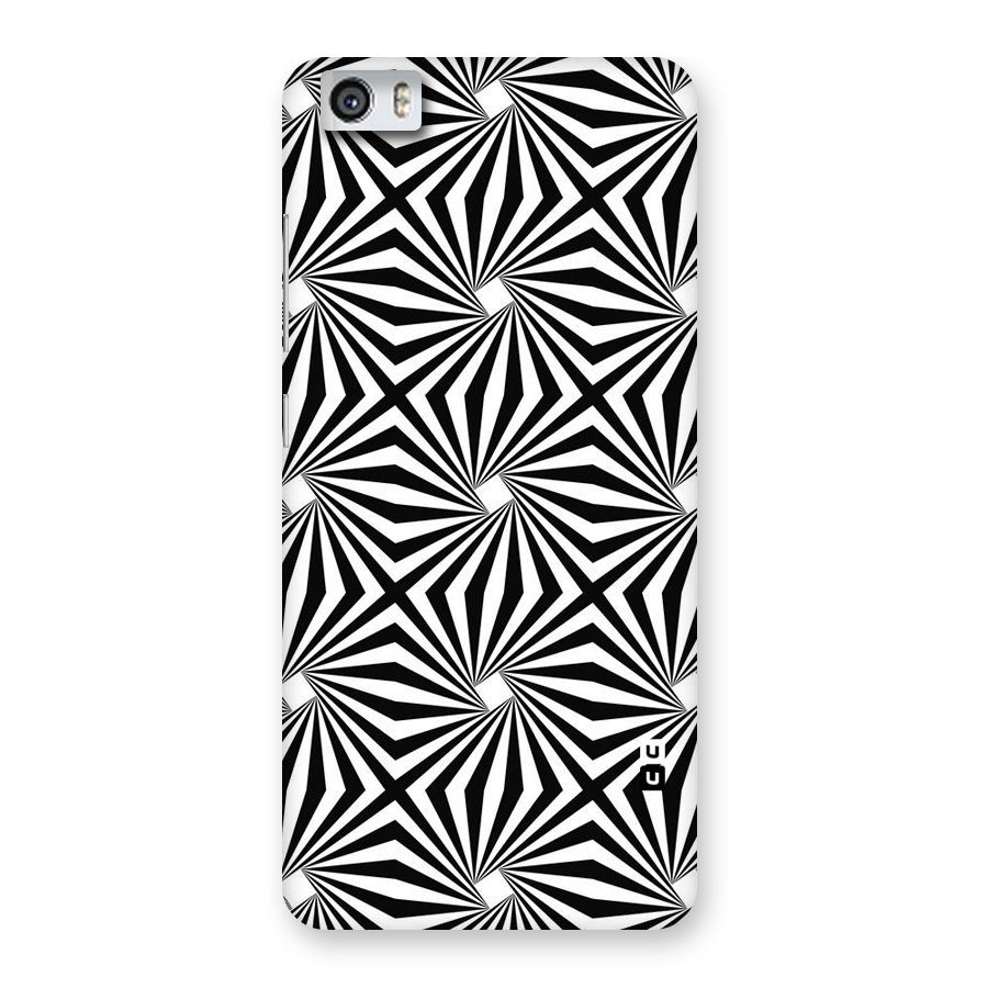 Monochromatic Swirls Back Case for Xiaomi Redmi Mi5