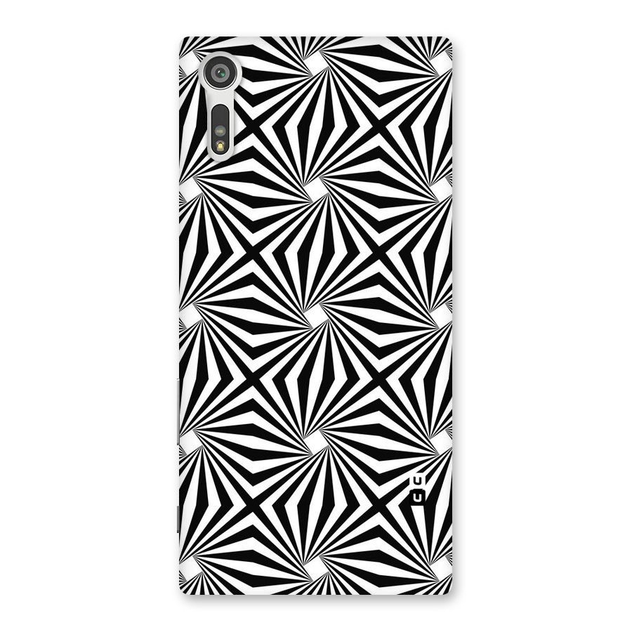 Monochromatic Swirls Back Case for Xperia XZ