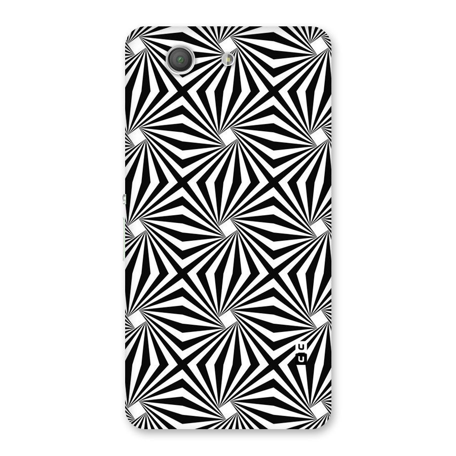 Monochromatic Swirls Back Case for Xperia Z3 Compact