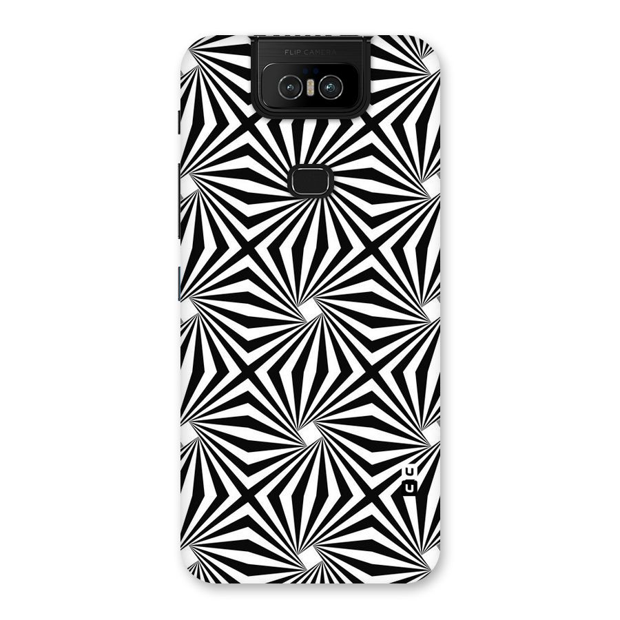 Monochromatic Swirls Back Case for Zenfone 6z