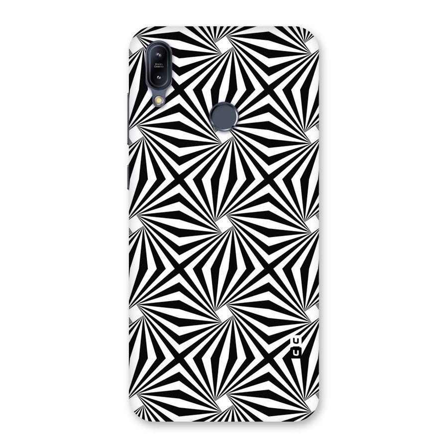 Monochromatic Swirls Back Case for Zenfone Max M2