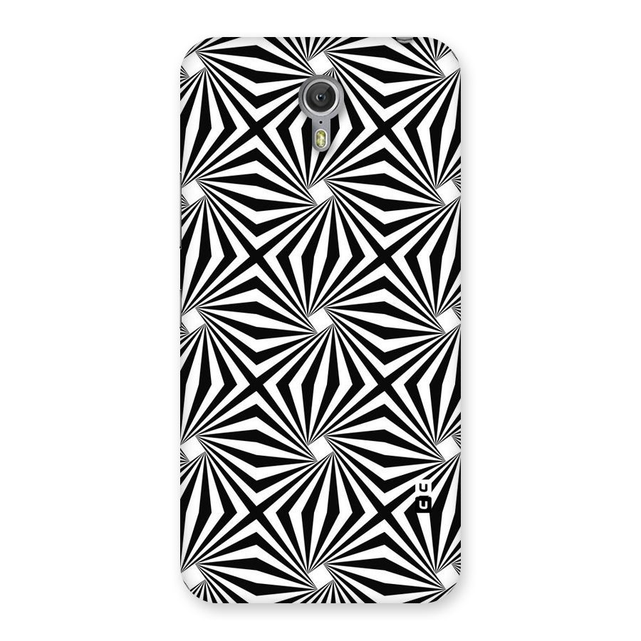 Monochromatic Swirls Back Case for Zuk Z1