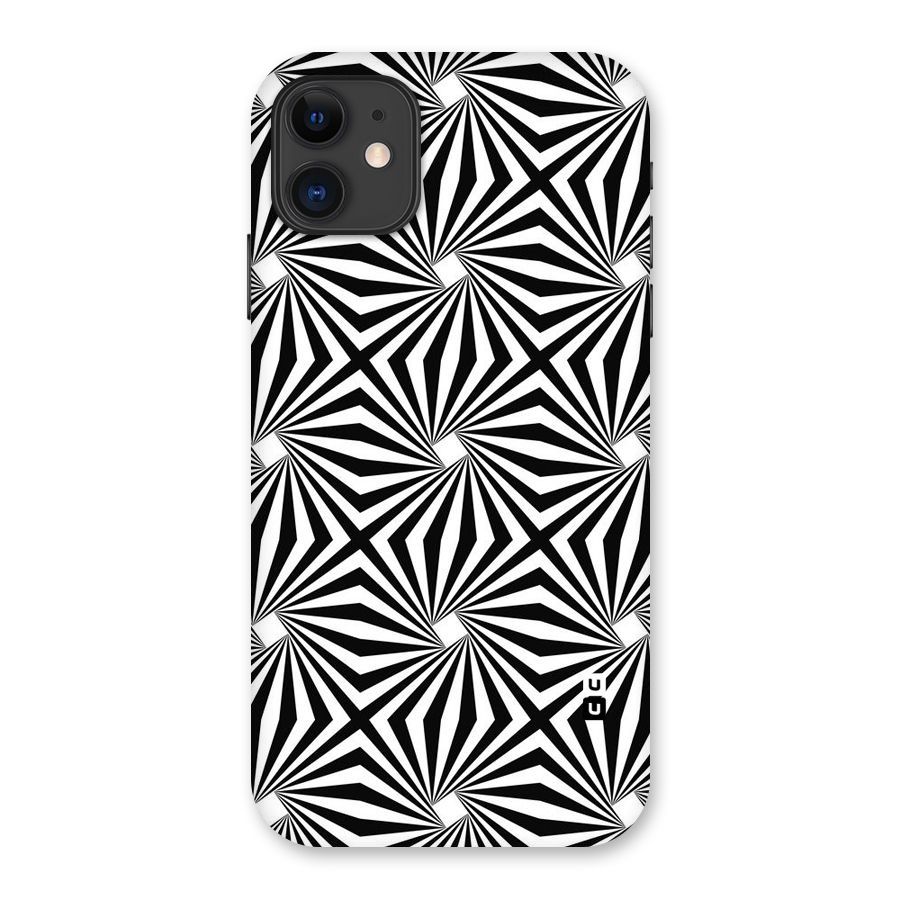 Monochromatic Swirls Back Case for iPhone 11