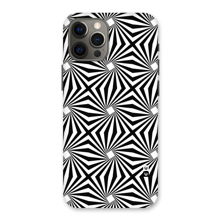 Monochromatic Swirls Back Case for iPhone 12 Pro Max