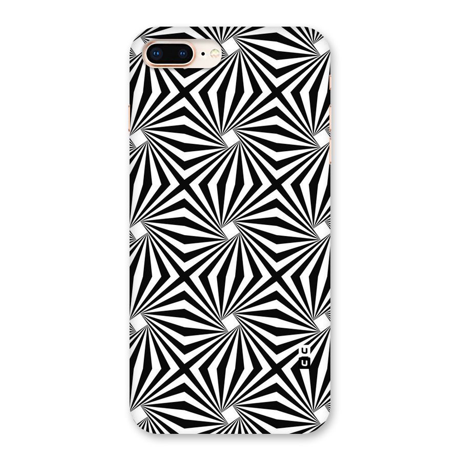 Monochromatic Swirls Back Case for iPhone 8 Plus